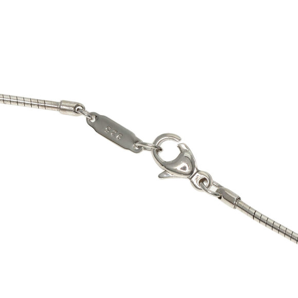 Tiffany Open Cross Square Necklace Silver - Picture 4 of 7